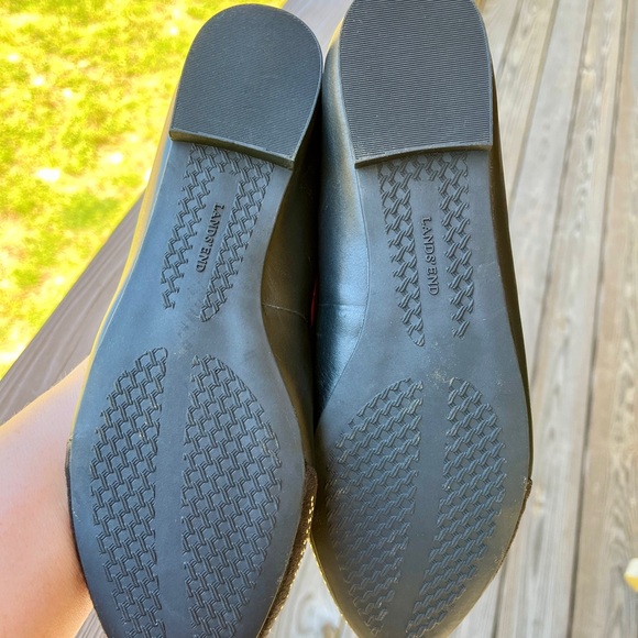 Never Worn Lands End flat with gold detail on front - Picture 6 of 6